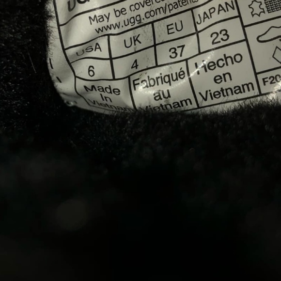 UGG Michelle Boots Shearling Mid Calf in Black - Picture 7 of 7